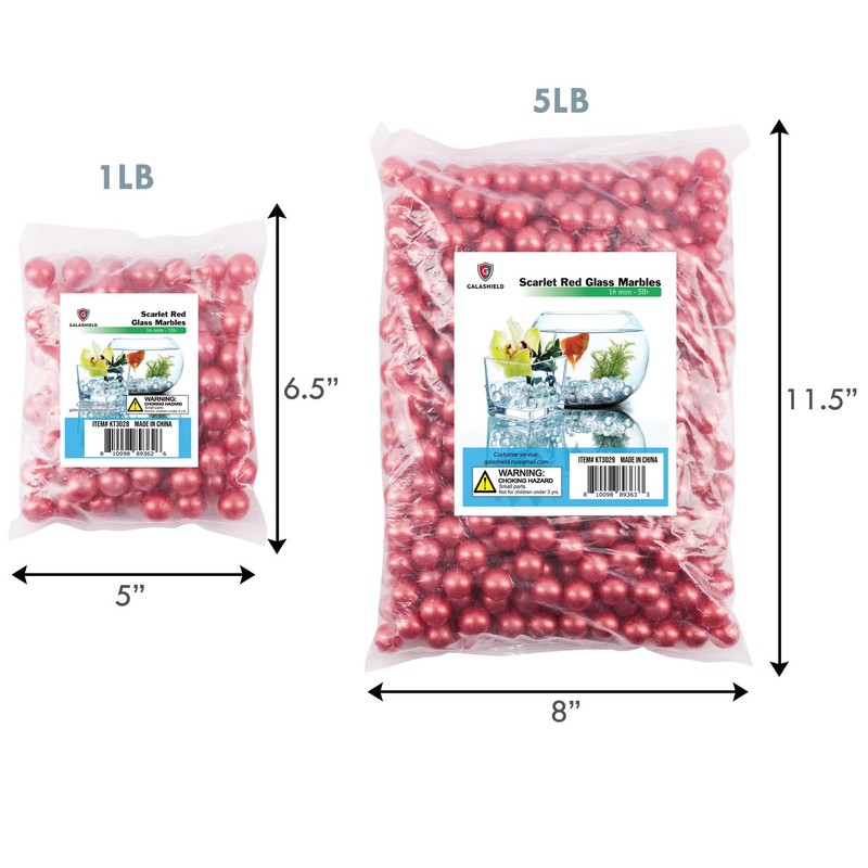 Galashield Marbles for Vases | Glass Marbles Bulk Vase Fillers