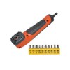 Orange, Right Angle Attachment Electric Screwdriver Repair Tool, 90 Degree