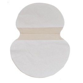 Natural Brilliant Underarm Sweat Sheet, Men's, Sweat-wicking, Underarm Pads, 60 Pieces, Thin, Armpit Sweat, Large Capacity, Silver Ions, Odor Prevention, Shirt, Beige