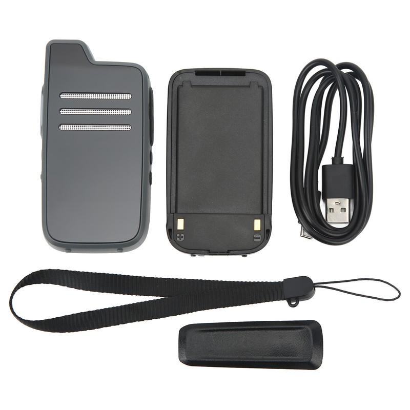 Mini Walkie Talkie Portable Clear Speech Efficient Communication Rechargeable 2