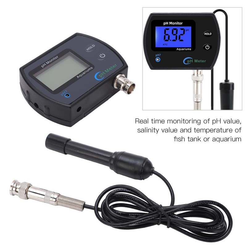 01 02 015 Water Quality Tester, Multifunctional Water PH Salinity