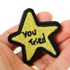 XMJY You Tried Star Patch, 2 Pcs Funny Morale Patches