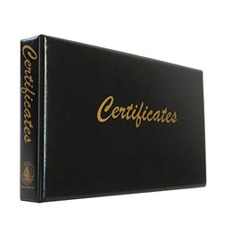 Family History Certificate Binder (Black)