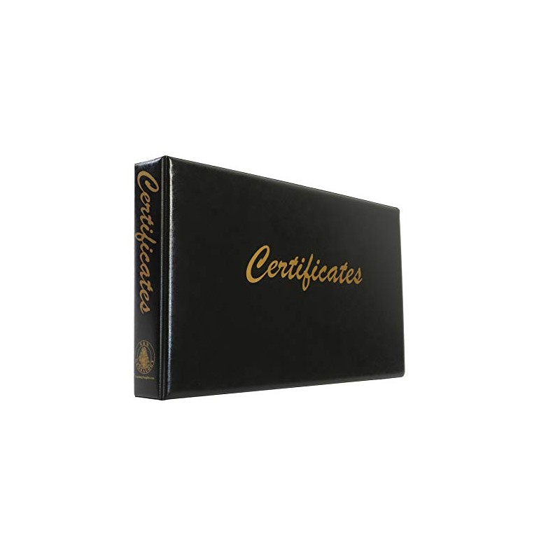 Family History Certificate Binder (Black)