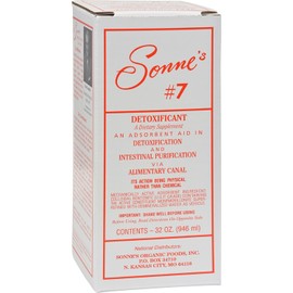 Sonne's Sonne s Detoxification No 7 - 32 fl oz - An Absorbent aid in Detoxification and Intestinal Purification