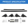 220LBS Roof Rack Cross Bars for 2019-2025 RAV4 XLE XSE