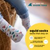 squid socks Polyester Socks | 0-6M, 6-12M, 12-24M, & 2T-3T