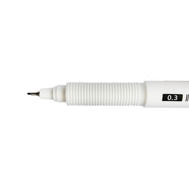 MERCURY Micro Fineliner Pens, BLACK, Ultra Fine Point (0.3mm), Pack