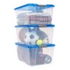 Iris 3 Cajas Organizadoras Almacenamiento Cap 12.2 L Apilables