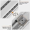 LONTAN 5 Pairs Soft Close Drawer Slides 18 Inch Heavy