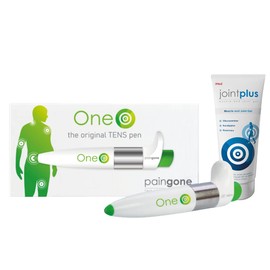 Paingone Paingone One + Joint Plus Muscle and Joint Gel 60ml | Portable TENS Pen | Non-Greasy glucosamine Gel | Drug-Free