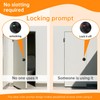 New ball indicator bolt lock, safe, with occupancy indicator, easy