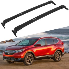 ROADFAR Black Roof Rack Crossbars Cargo Carrier Fits 2017 2018 2020-2022 for Honda CR-V (Fitss Side Rails Models ONLY)