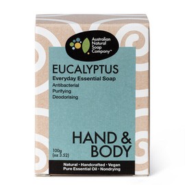 Australian Natural Soap Company Hand & Body Soap - Eucalyptus, 100g