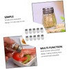 Alipis Mini Salt Shakers Set 10pcs Small Salt Containers Portable