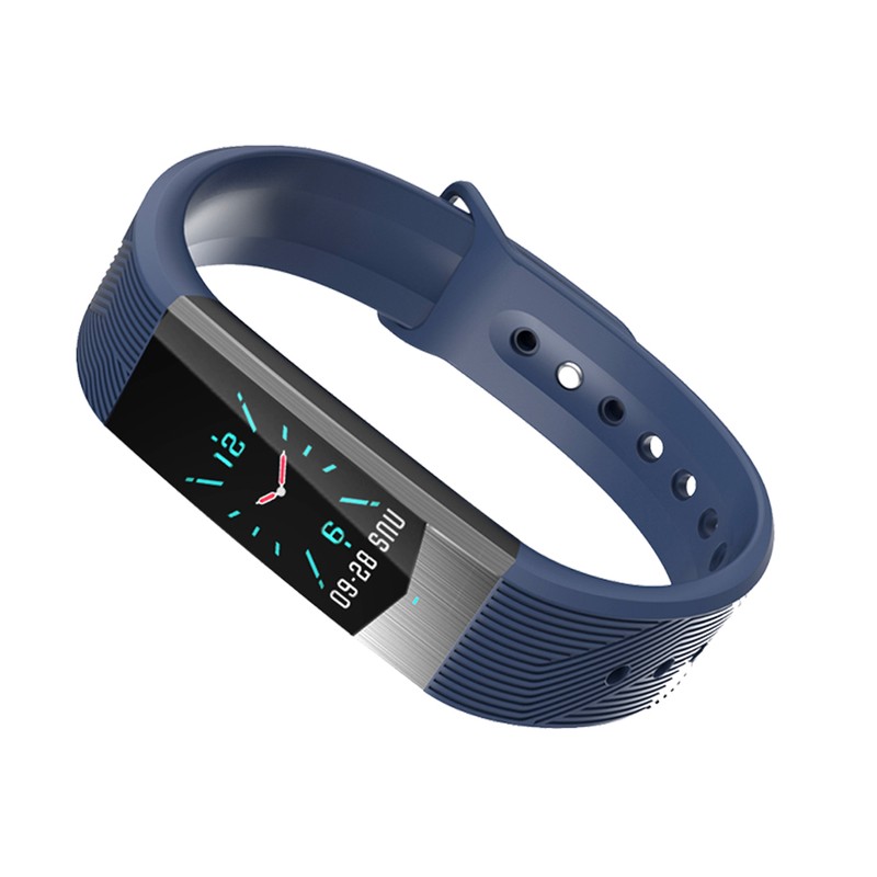 Business Fashion Color Screen Smart Bracelet Pedometer Heart Rate Monitoring