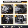 2 Pcs Adjustable Door Latch Extender Fit For Can am