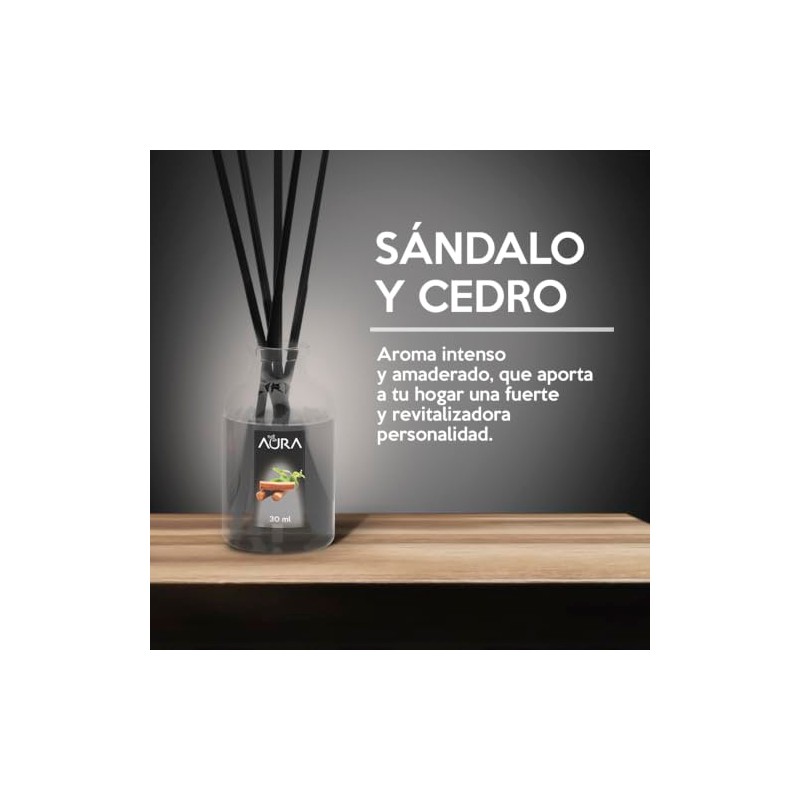 Aura Mikado 4pack Sandalo Cedro 30ml