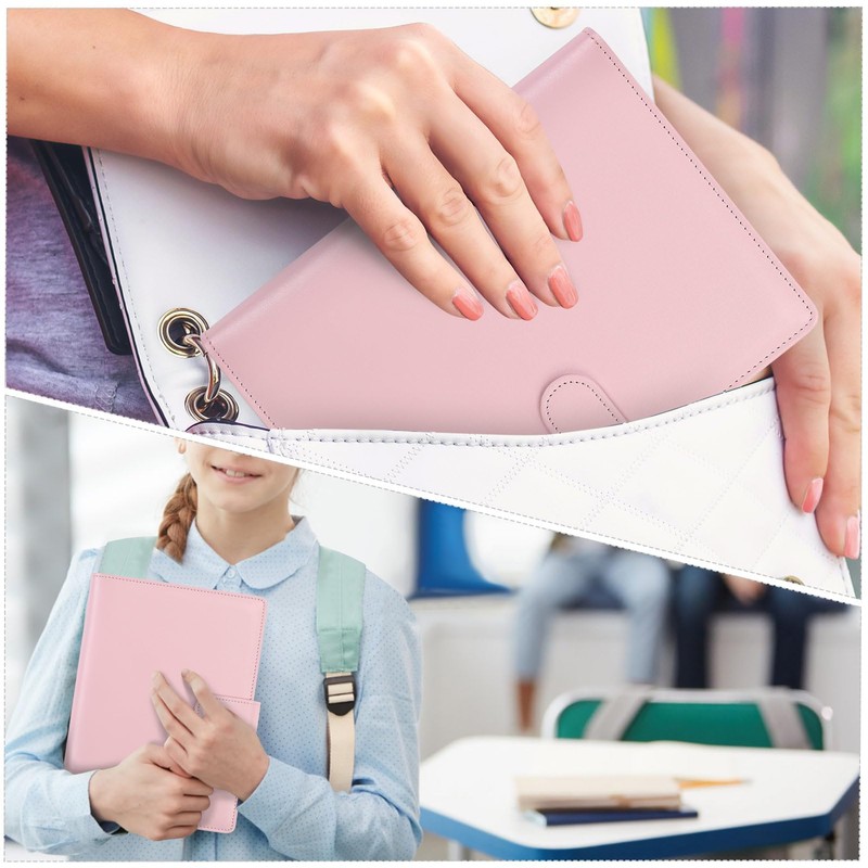 SKYDYE A5 Ring Binder, Ring Binder A5 Refillable, 135 Sheets