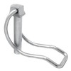 Design61 2x Folding Pipe Pin 6 x 45 mm Galvanised
