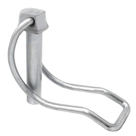 Design61 2x Folding Pipe Pin 6 x 45 mm Galvanised