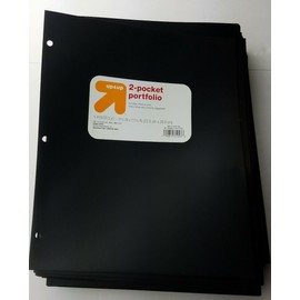 Up&Up 2 Pocket 3-Hole Punched Portfolio/Fold