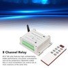 Zunate Relay Remote Switch DC12V 36V 8 Channel Radio Remote