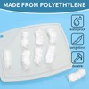 100 Pack Disposable Clear Ear Covers For Shower,dye the hair，