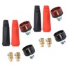 Welding Cable Panel Connector High Security Stable Power Supply 12Pcs