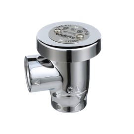 Watts LF288A 1/2" Lead-Free Brass Anti-Siphon Vacuum Breaker Backflow Preventer, Polished Chrome Finish, Female NPT Inlet and Outlet, Silicone Disc Seat, Chrome Hood, Low-Flow Applications