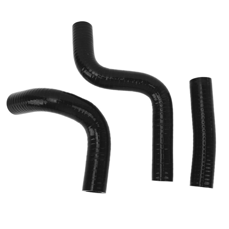 3PCS Silicone Radiator Coolant Hose Pipe Kit Stable Connection Leak