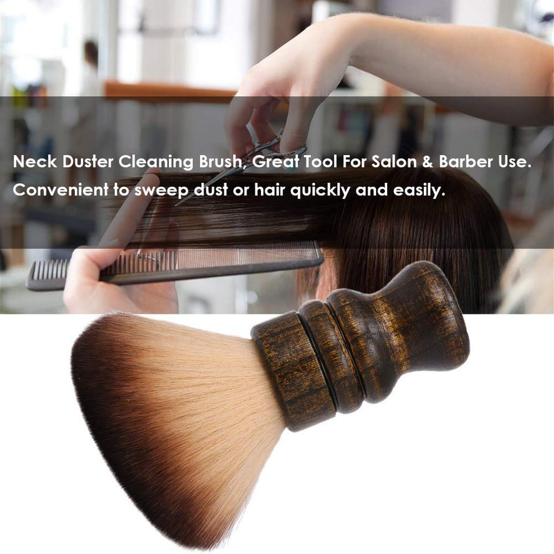 Large Neck Duster Brush Anself Soft Barber Face Cleaning Hairbrush
