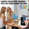 USA Toyz Illuminated Globe for Kids Learning- Globes of the