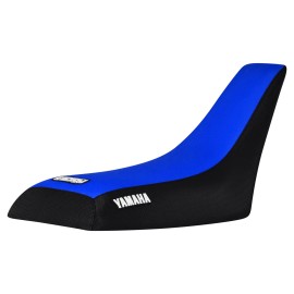 Yamaha 1983-1985 Yamaha YTM 200 3 Wheeler Seat Cover  BLACK/TM BLUE standard  LOGO #209