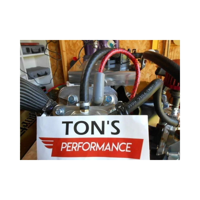 Ton's Performance Predator 212 coil, MSD boot Ton's Purple wire