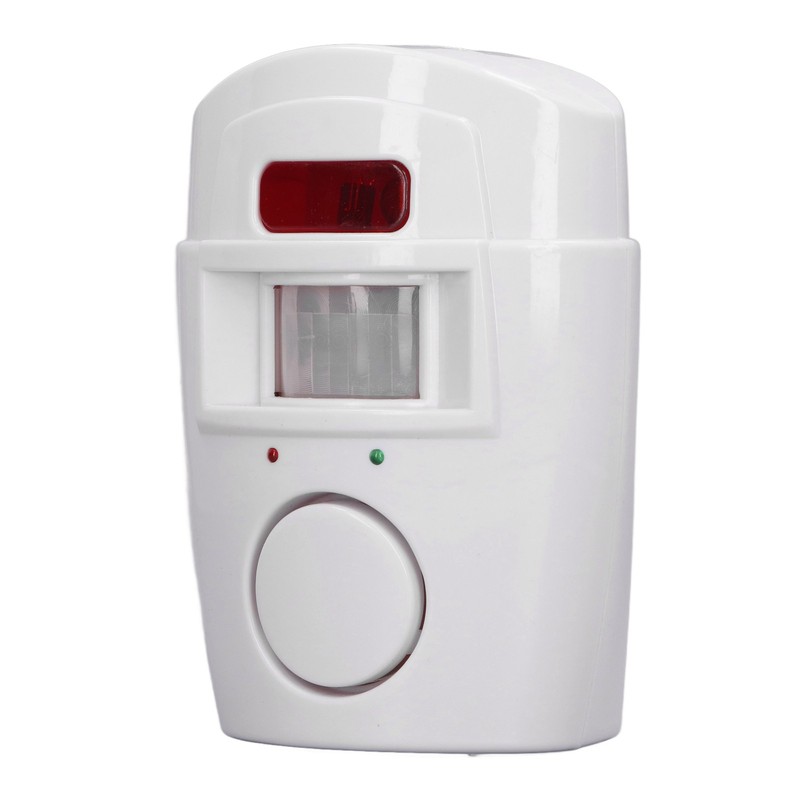 Outdoor Motion Sensor Alarm Anti Theft Remote Control Sound Light