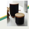 Popowbe Ceramic Coffee Canister Airtight with Sealed Bamboo Lid Kitchen