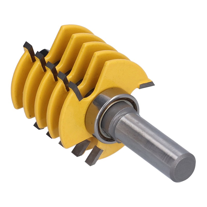 1/2in Shank Router Bit Finger Joint Woodworking Alloy Blade Chisel