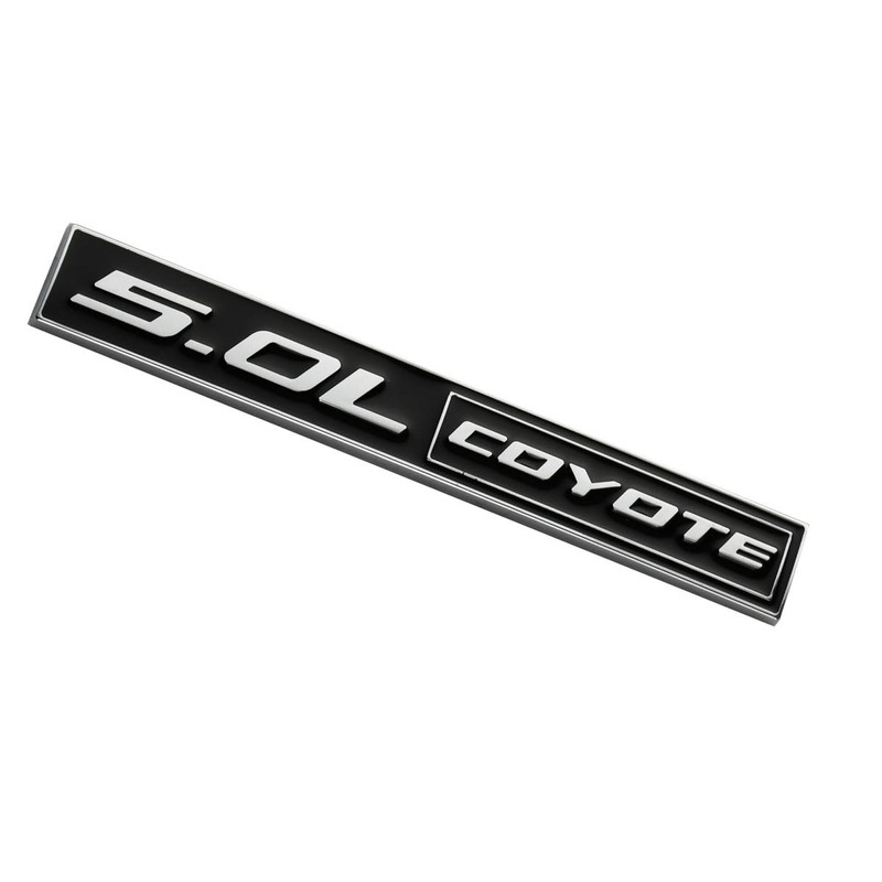 2 Pack 5.0L Coyote Emblems Decal 3D Badge V8 Engine