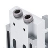 Oblique Hole Drilling Template Pocket Jig Dowel Clamps Device Set