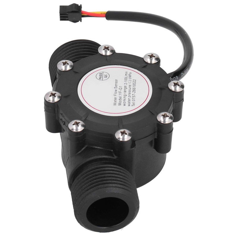 Nikou Flow Sensor, Highly Sensitive and Practical DC3-24V YF-G1 Plastic