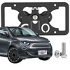 Heavy Duty Front License Plate Frame Compatible with 2013-2019 Fiat