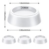 Rubber Feet Pad for Washing Machine Anti-vibration 4 PCS for
