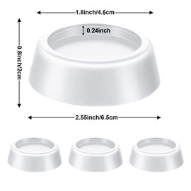 Rubber Feet Pad for Washing Machine Anti-vibration 4 PCS for all types of Washing Machine dryer, Frames Table, Couches Chairs