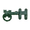 7" Wrought Iron Door Latch Lock Set Ring Pull Two-Way