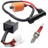 XQSMWF Ignition Coil CDI Spark Plug Compatible with Yamaha Timberwolf