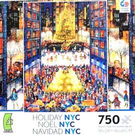 Holiday NYC 750 Pieces Puzzle Made in USA Puzzle