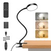 iFalarila Reading Light with Remote, LED Desk Lamp Clip on