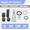 CULMKARI Upper Gimbal Steering Arm Shaft kit Compatible with MerCruiser