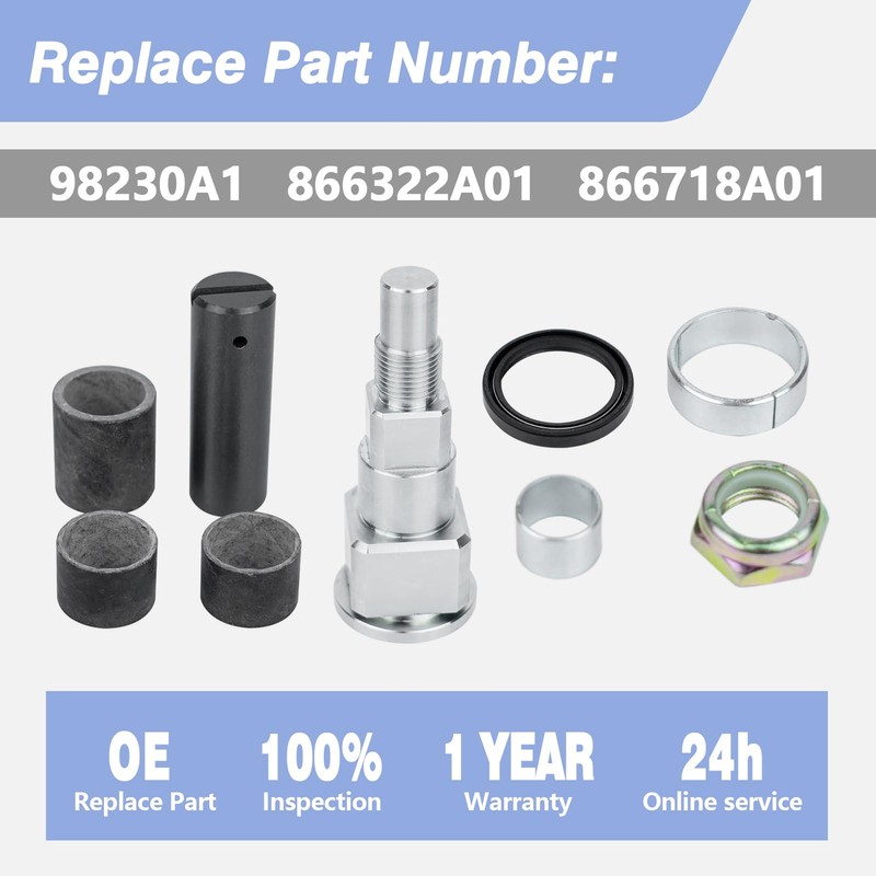 CULMKARI Upper Gimbal Steering Arm Shaft kit Compatible with MerCruiser